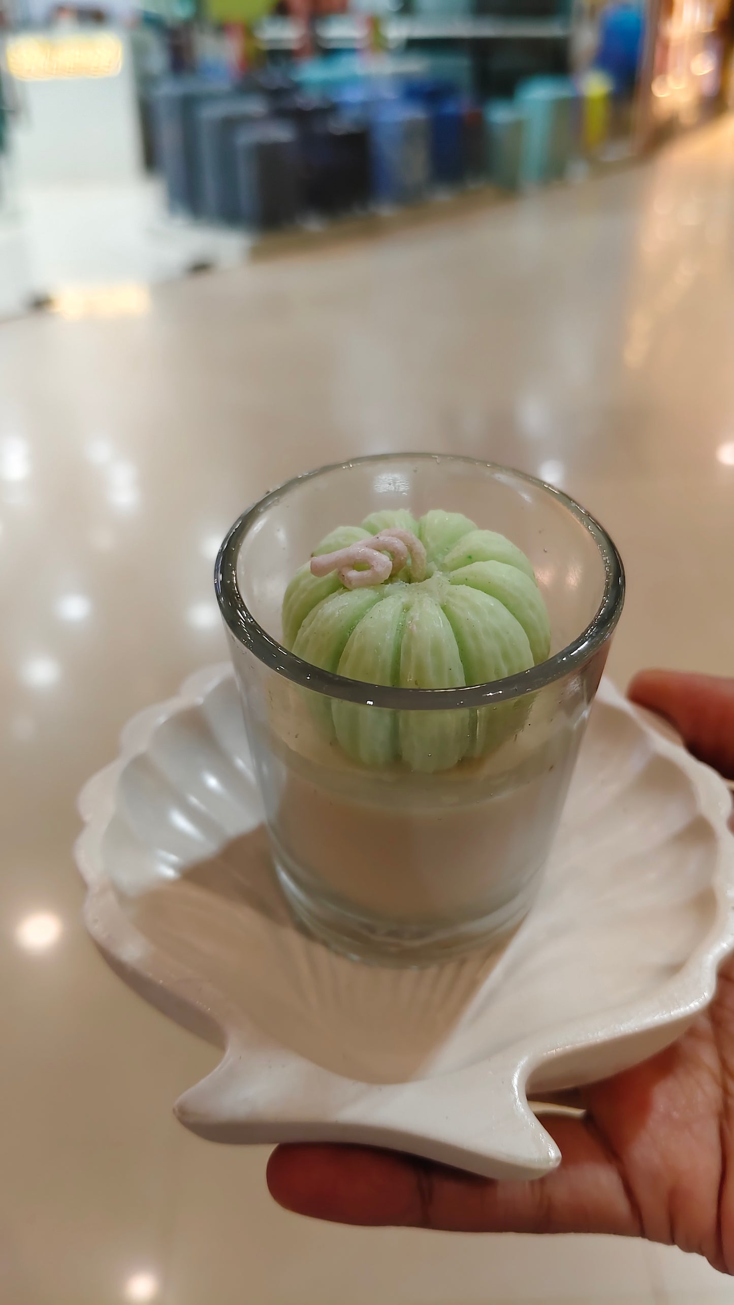 Pumpkin Spice Light Candle ππ―οΈ