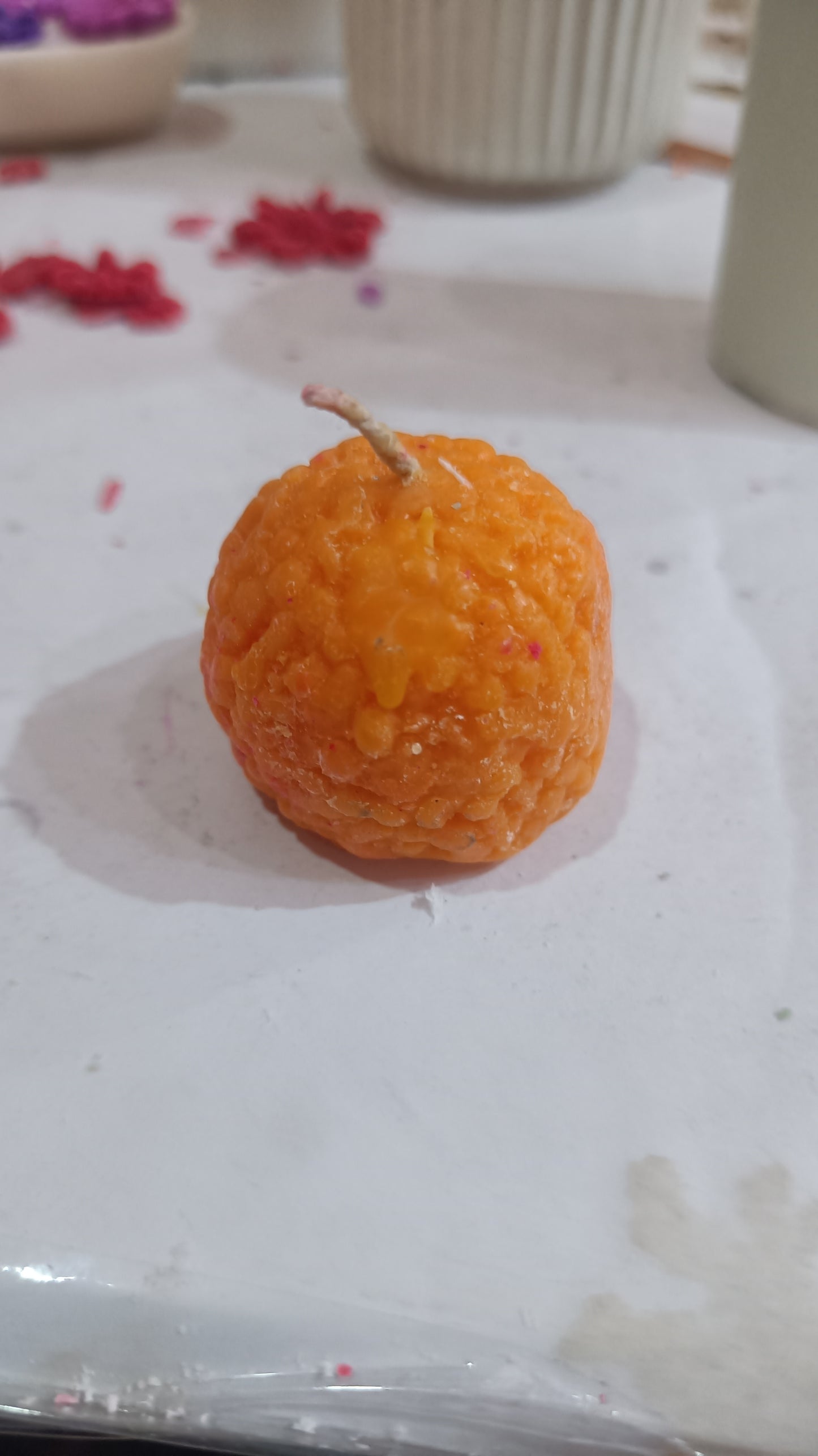 β¨ Ladoo Candle β Sweet Glow, Festive Vibes!