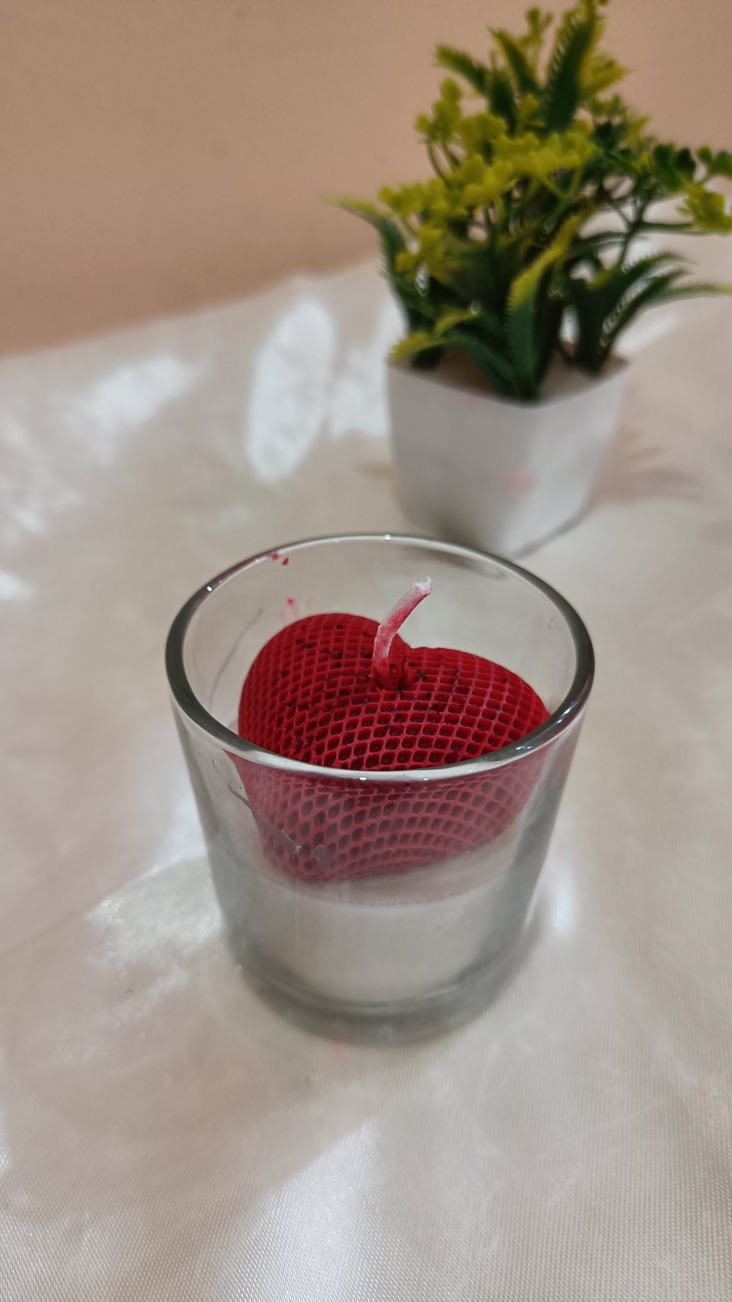 ❤️ HeartGlow Jar Candle