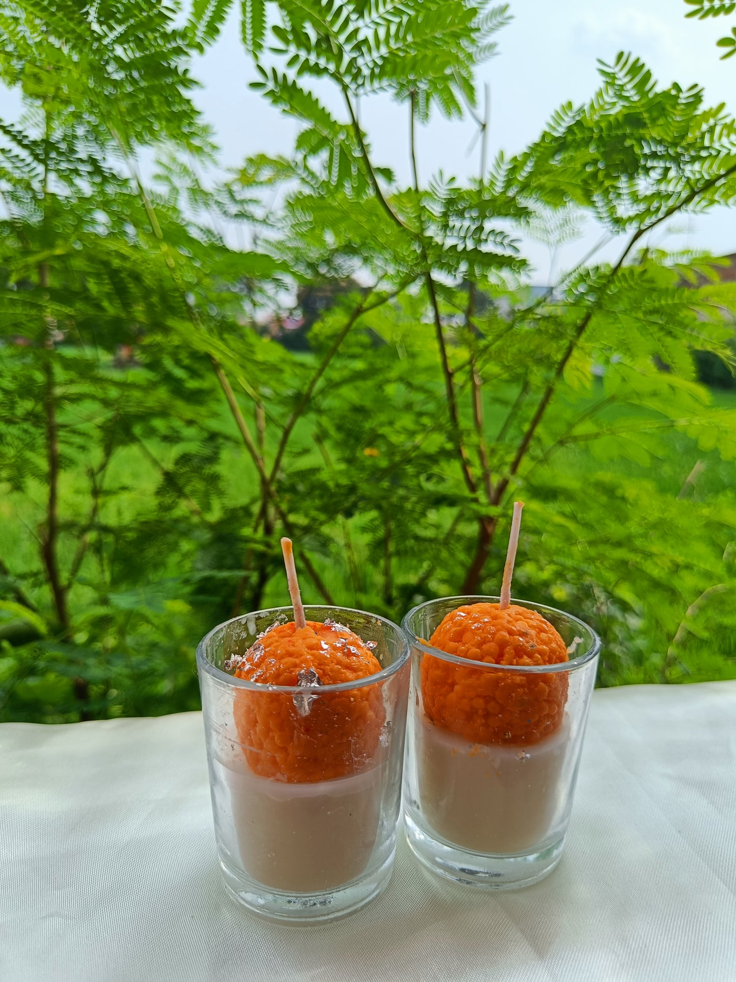 🍬 Ladoo Jar Candle