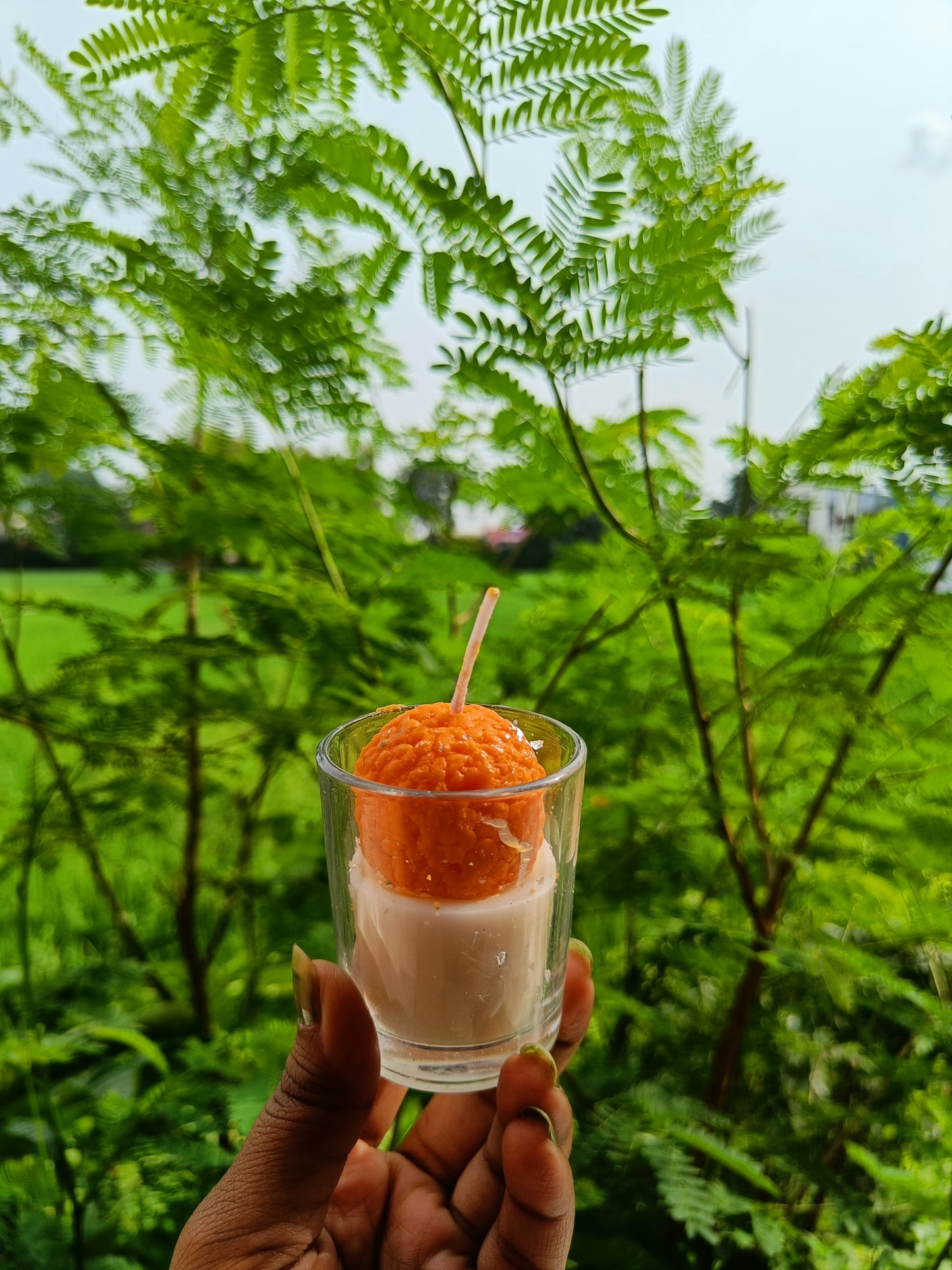 🍬 Ladoo Jar Candle