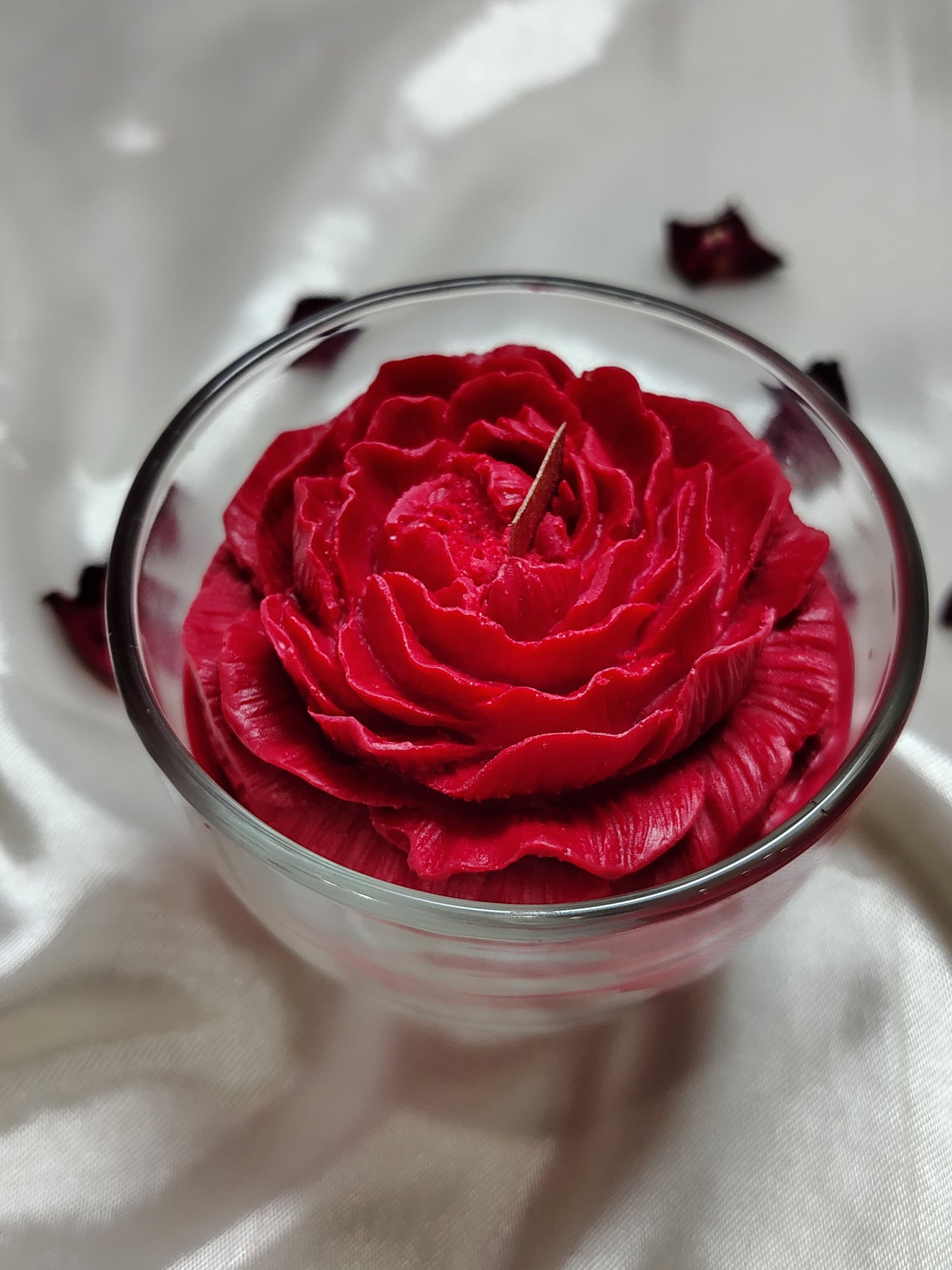 Peony Kulhad Jar Candle