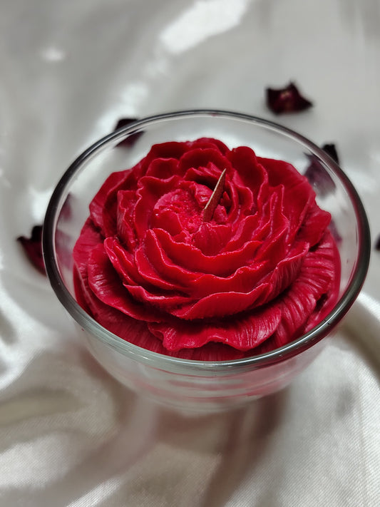 Peony Kulhad Jar Candle