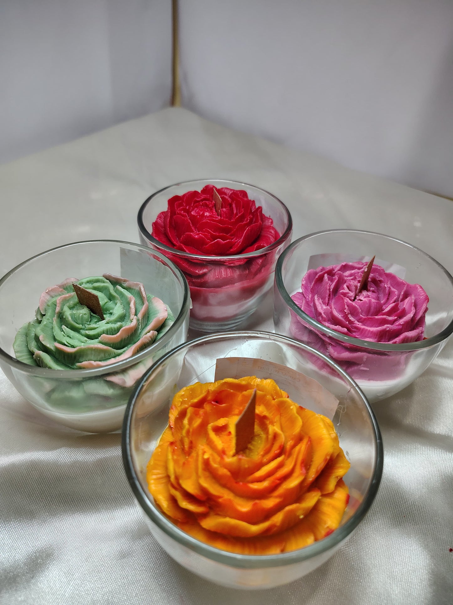 Peony Kulhad Jar Candle