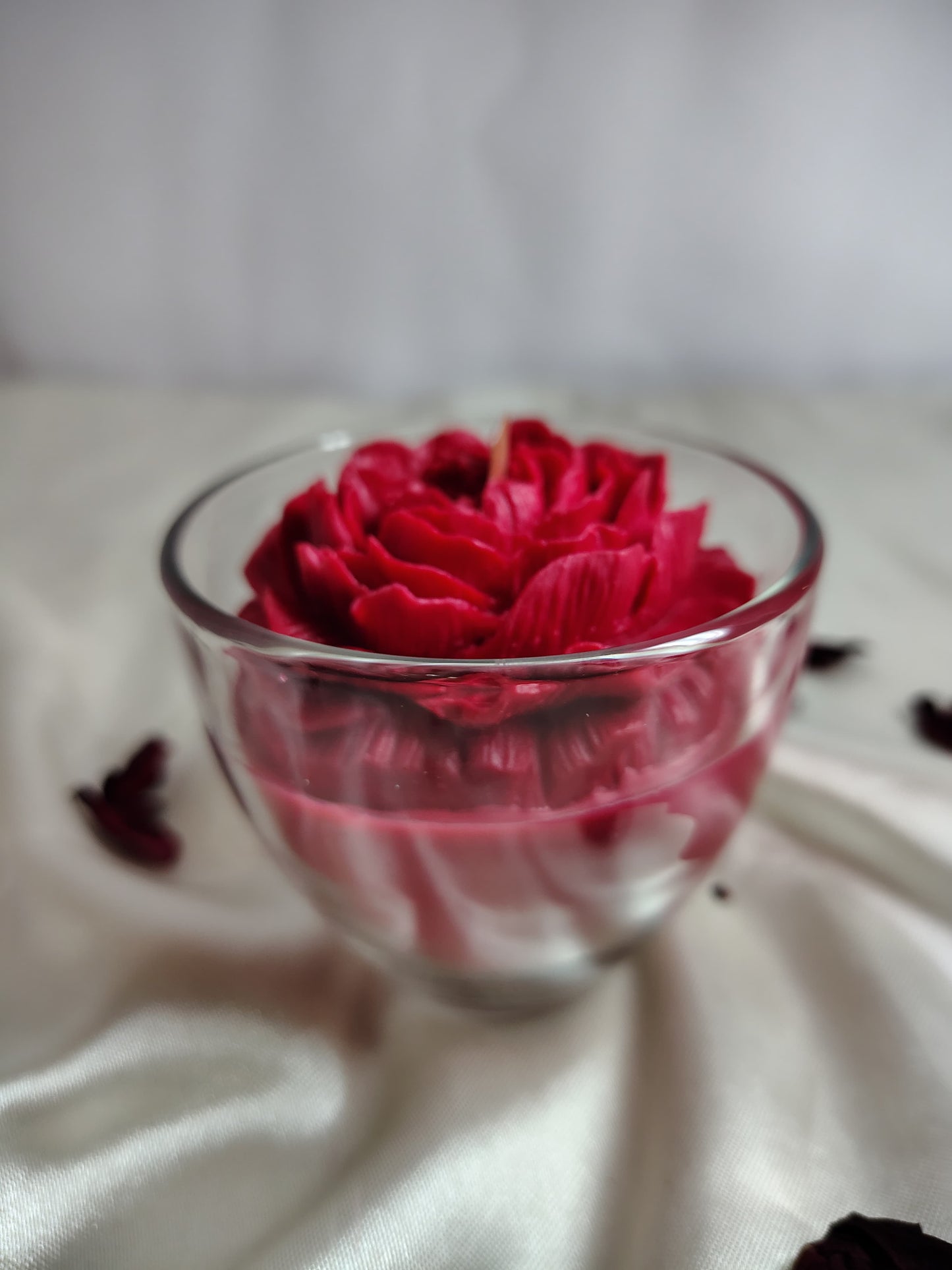 Peony Kulhad Jar Candle