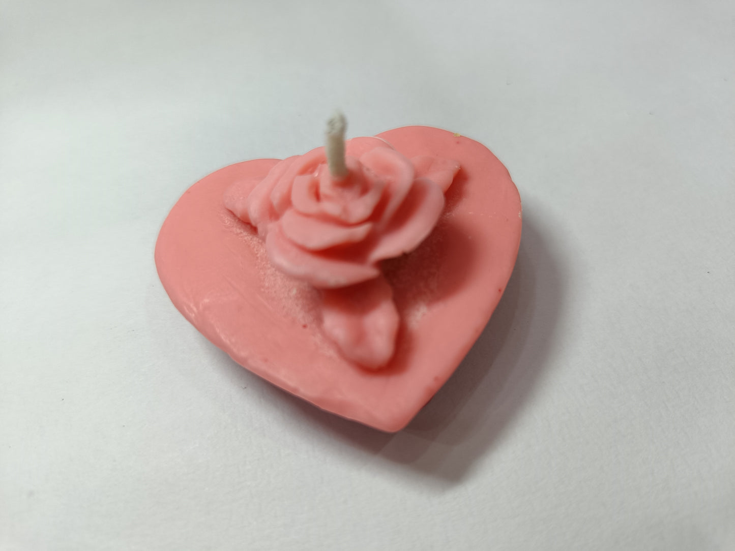 Rose Cor Heart Candle 🌹❤️