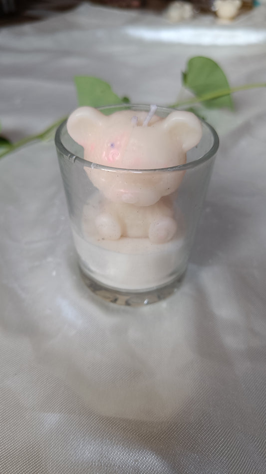 Cuddle Bear Candle