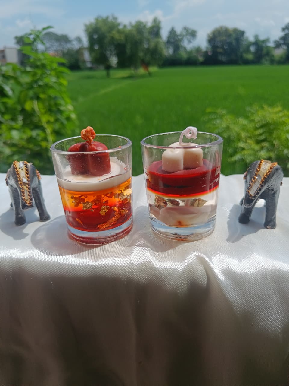 ❤️ Scarlet Heart Jar Candle Combo Pack