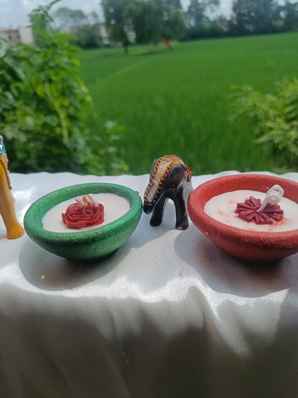 🌸 Diya Candle – Light Up Traditions with Elegance 🌸