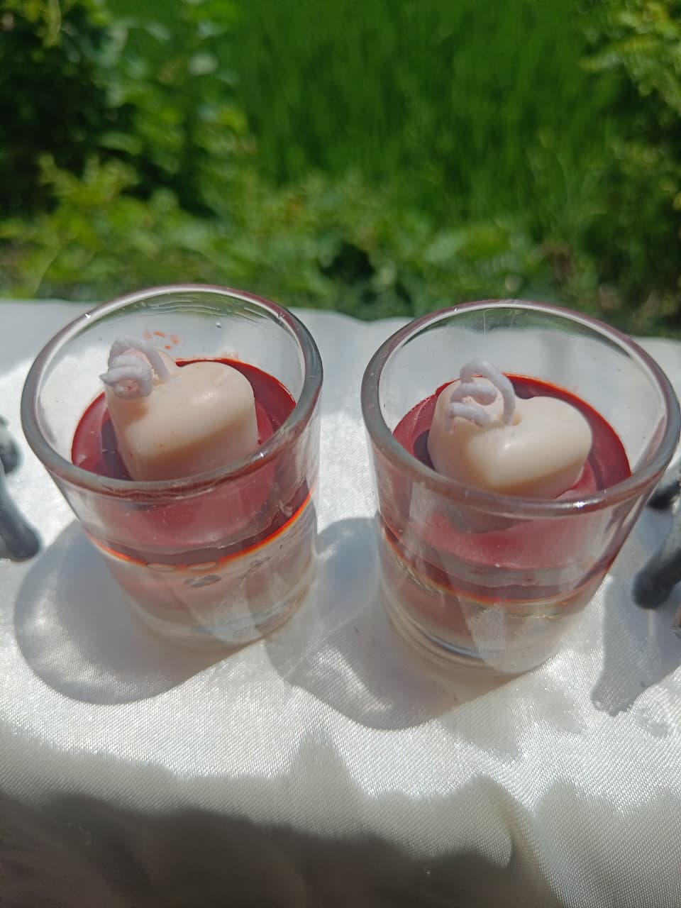 🌹✨Scarlet Heart Jar Candle