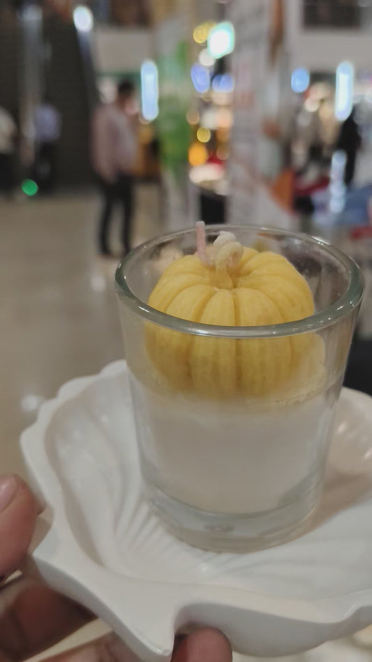 Pumpkin Spice Light Candle 🎃🕯️
