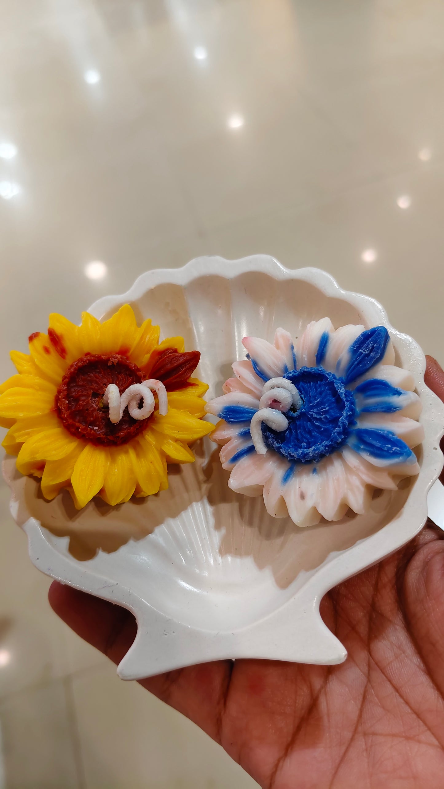 🌻✨ A Sunflower Floating Candle